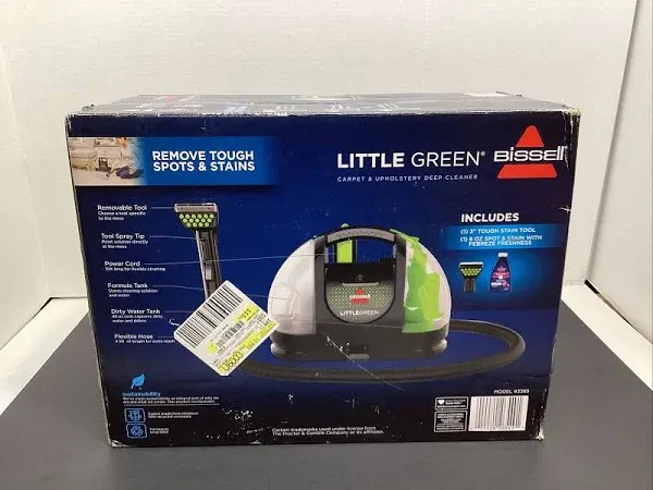 Bissell Little Green Portable Carpet Cleaner 3369