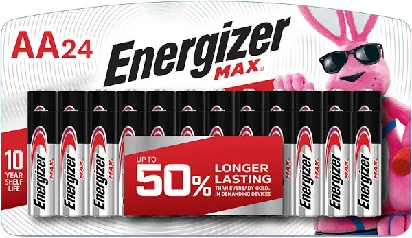 AA Energizer MAX Alkaline Batteries