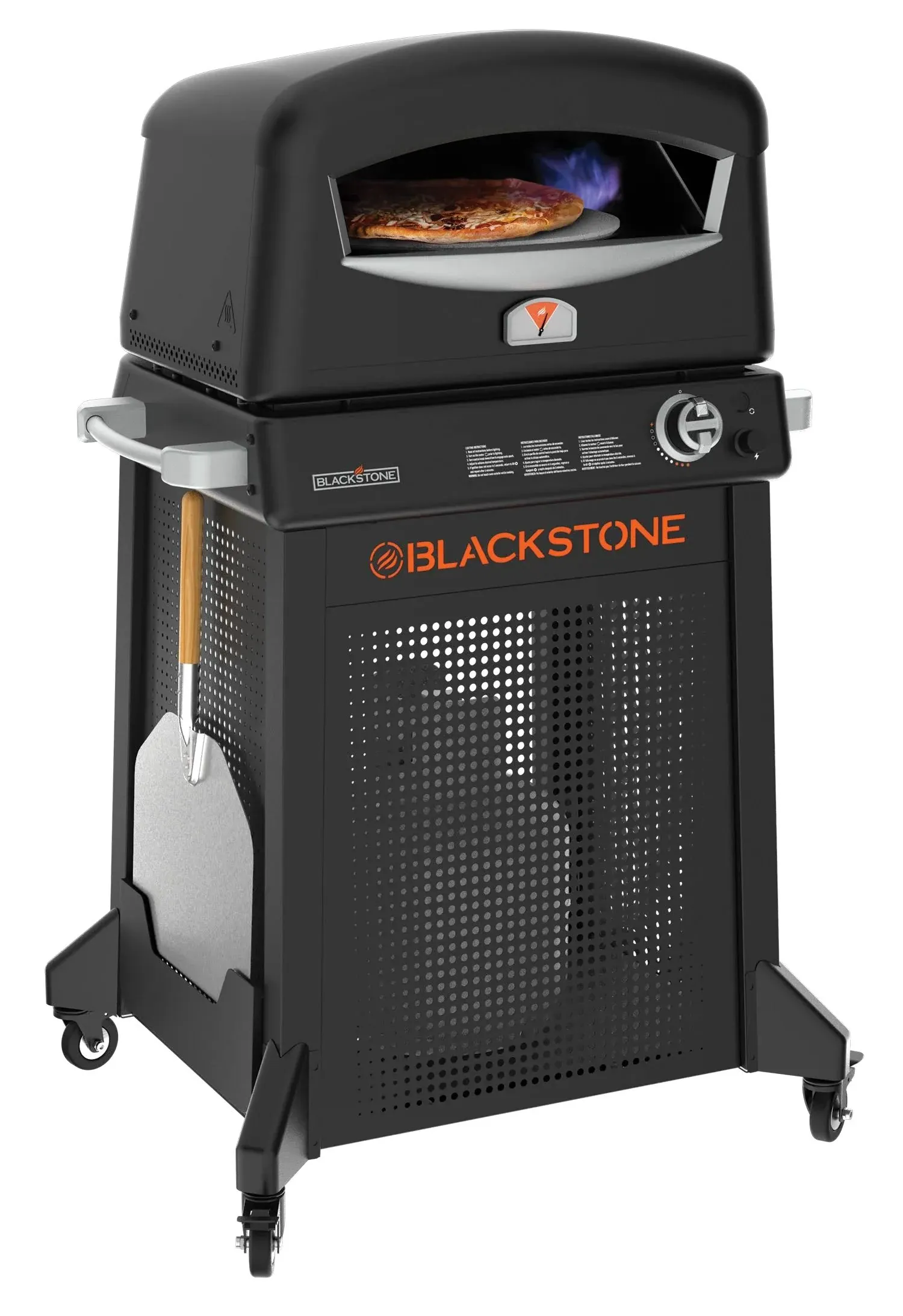 Blackstone Propane Outdoor Pizza Oven with Stand and Pizza Peel