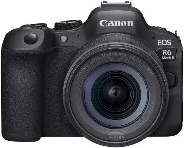 Canon EOS R6 Mark II Mirrorless Camera 24-105mm Lens