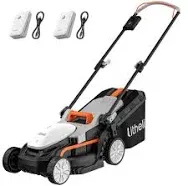 Litheli Cordless Lawn Mower U20 Series 13 inch 5 Heights Adjustment