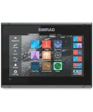 Simrad GO9 XSE 9&#034; Plotter w/ 83/200 transducer and C-MAP Discover charts