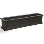 Mayne 4 ft. Fairfield Window Box - Espresso