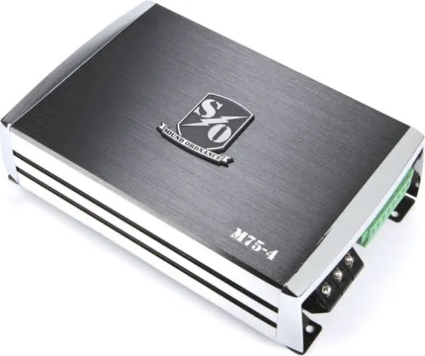 Sound Ordnance M75-4 75W x 4 Car Amplifier