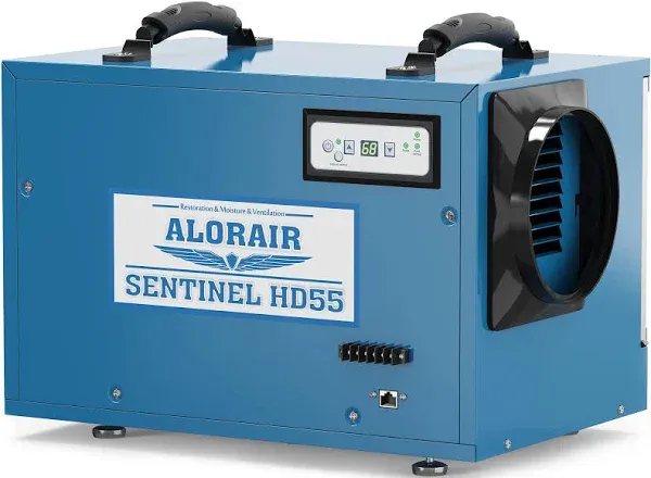 AlorAir Sentinel HD55 White Dehumidifier