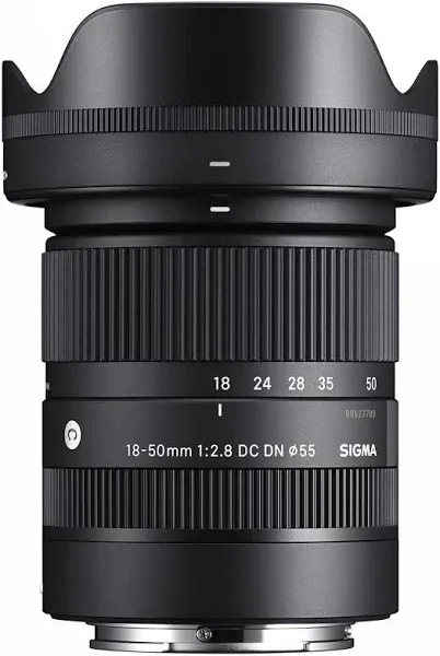 Sigma 18-50mm f/2.8 DC DN Contemporary Lens for FUJIFILM X - 7PC Accessory Kit