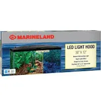 Marineland LED Light Hood 30" x 12"