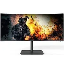 Acer 34HC5CUR Pbiiphx 34 2K WQHD (3440 x 1440) 144Hz UltraWide Curved Screen Gaming Monitor