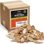 Camerons All Natural Apple Wood Chips for Smoker - 420 Cu. in. Box, Approx 5 Pounds - Kiln Dried Coarse Cut BBQ Grill Wood Chips