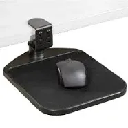 Desk Clamp Adjustable Computer Mouse Pad and Device Holder Extended Rotating ...