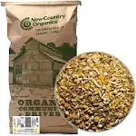 New Country Organics | Chicken Feed 50lb | Corn-Free Classic Layer Chicken Feed for Laying Hens | Corn-Free and Soy-Free | 17% Protein | Certified Organic and Non-GMO Chicken Food | 50lbs Bag