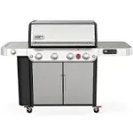 Weber - Genesis Smart SX-335 Natural Gas Grill - Stainless Steel