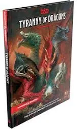 Tyranny of Dragons (D&D Adventure Book Combines Hoard of the Dragon Queen + The Rise of Tiamat)