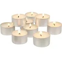 Stonebriar Unscented Tea Light Candles Hour Extended Burn Time