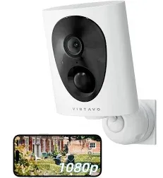 virtavo Security Cameras Wireless Outdoor Battery Powered