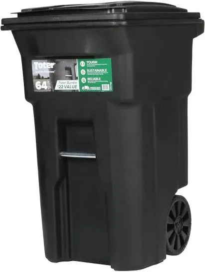 Toter 64 Gal Trash Can