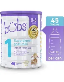 Bubs Goat Milk Infant Formula Stage 1