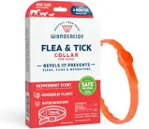 WONDERCIDE DOG COLLAR FLEA TICK + MOSQUITO 4 MONTH COLLAR SHARK TANK PRODUCT 