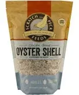 Scratch and Peck CluckiN Good Oyster Shell Poultry Supplement 4lb