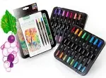 CRAYOLA Signature SKETCH &amp; DETAIL Dual Tip markers 16 VIBRANT COLORS