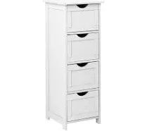 4 Drawers Free Standing Bathroom Storage Cabinet