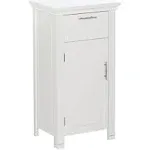 RiverRidge Somerset Single-Door Floor Cabinet White