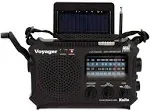 Newest Version Solar Weather Alert AM/FM/SW Radio Kaito KA500L W/USB AC Adapter 