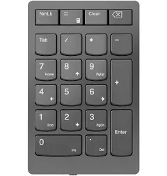 Lenovo Go Wireless Numeric Keypad 4Y41C33791 Storm grey 21 Normal Keys RF Wireless Keypad