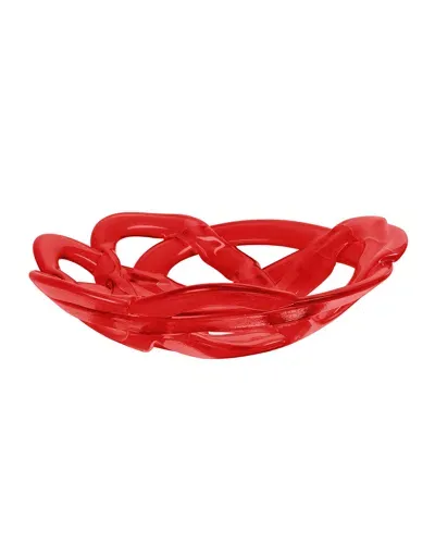 Kosta Boda Basket Bowl, Small, Red