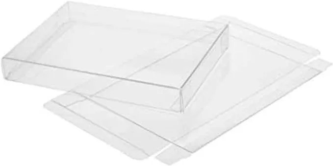 ClearBags A2 Greeting Card Boxes - Fits A2/5.5-bar Size Cards and Envelopes - Measures 4 1/2 x 5/8 x 5 7/8 Inches - Pack of 25, Clear