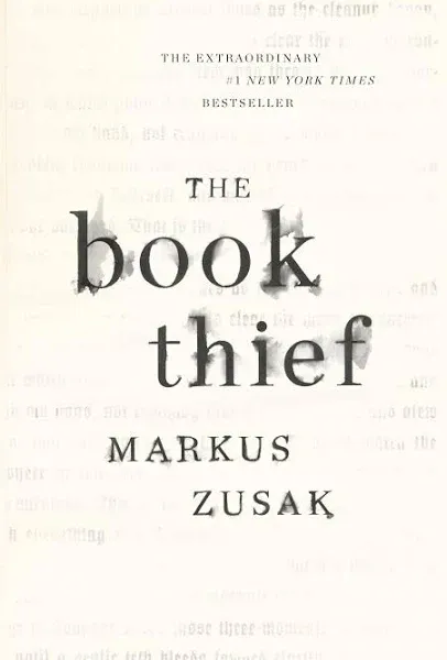 The Book Thief: Film tie in By Markus Zusak - New Copy - 9780552779739