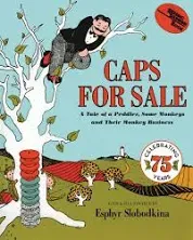 1968 Caps for Sale A Tale of a Peddler Some Monkeys and Their Monkey Business HC