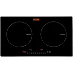 VEVOR 12/24/30/36 in Electric Cooktop Induction Cooktop Ceramic Glass Stove Top