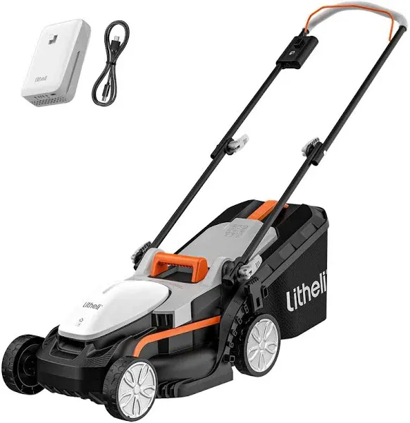 Cordless Lawn Mower 13 Inch, 5 Heights Adjustment, U20 Series 20V Electric Lawn