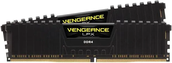 VENGEANCE LPX DDR4 RAM 32GB (2X16Gb) 3200Mhz CL16 Intel XMP 2.0 Computer Memory 