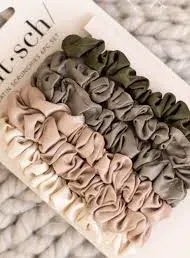 Kitsch Ultra Petite Satin Scrunchies