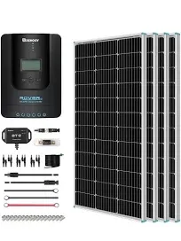 Renogy 400Watt 12Volt Solar Premium Kit W/ 40A MPPT Charge Controller Off-Grid