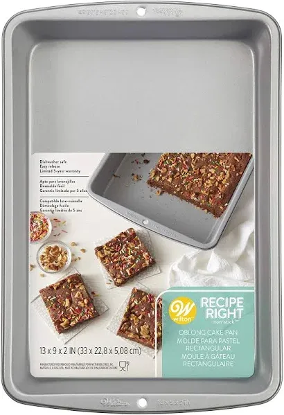 Wilton Recipe Right Cake Pan-13&#034;X9&#034; W961