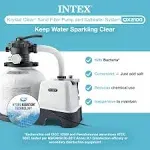 Intex 120V Krystal Clear Saltwater System and Sand Filter Pump