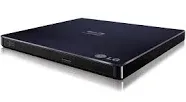 LG WP50NB40 Ultra Slim Portable 6X External Blu-Ray/DVD Writer - Black