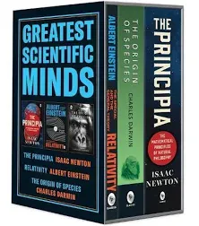 Greatest Scientific Minds: Charles Darwin, Albert Einstein, Isaac Newton: Boxed Set of 3