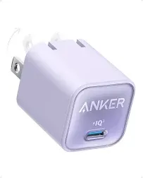 2 Anker 511 Charger Fast Charging Foldable USB C GaN Charger A2147K21