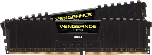 Vengeance LPX 8GB (2 x 4GB) DDR4 Dram 2400MHz C16 Memory Kit - Black