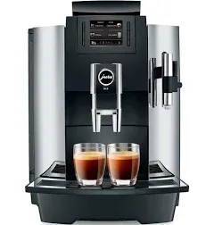 Jura WE8 Professional Automatic Coffee Machine, Chrome and Black