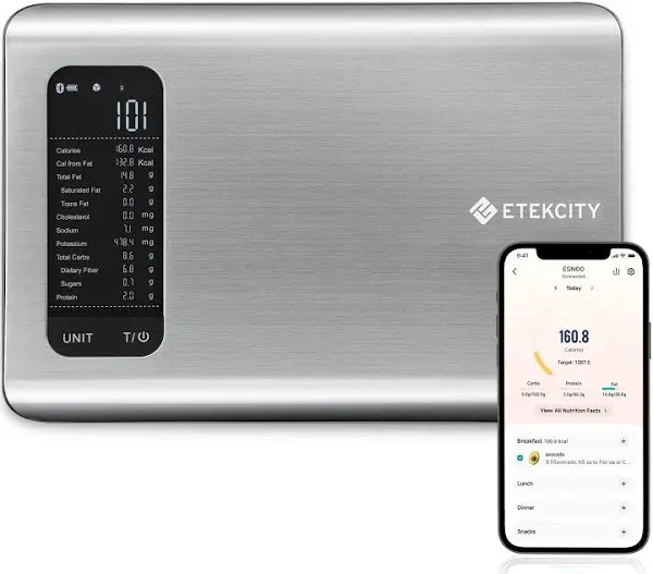 Etekcity Food Kitchen Scale, Digital Grams and Ounces for Weight Loss