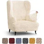 PAULATO by GA.I.CO. Wingback Chair Slipcover, Microfibra Collection