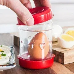 The Negg - Boiled Egg Peeler White