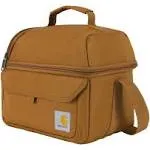 Carhartt Insulated 12 Can Two Compartment Lunch Cooler | Brown