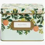 NEW Rifle Paper Co. | Recipe Tin with Cards and Dividers