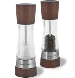 NEW Cole &amp; Mason Derwent Salt &amp; Pepper Mill Gift Set - Salt and Pepper Grinders